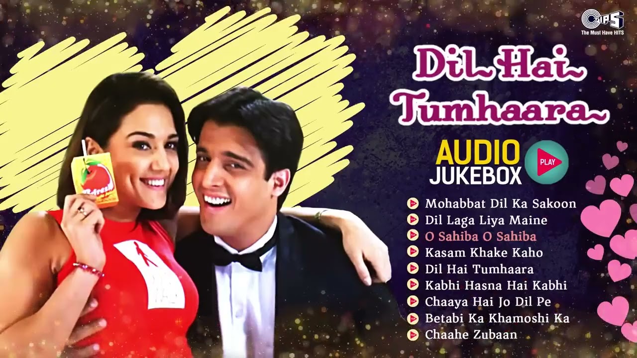 Dil Hai Tumhara Songs | Arjun Rampal & Preity | Dil Laga Liya Maine, Mohabbat Dil Ka Sakoon
