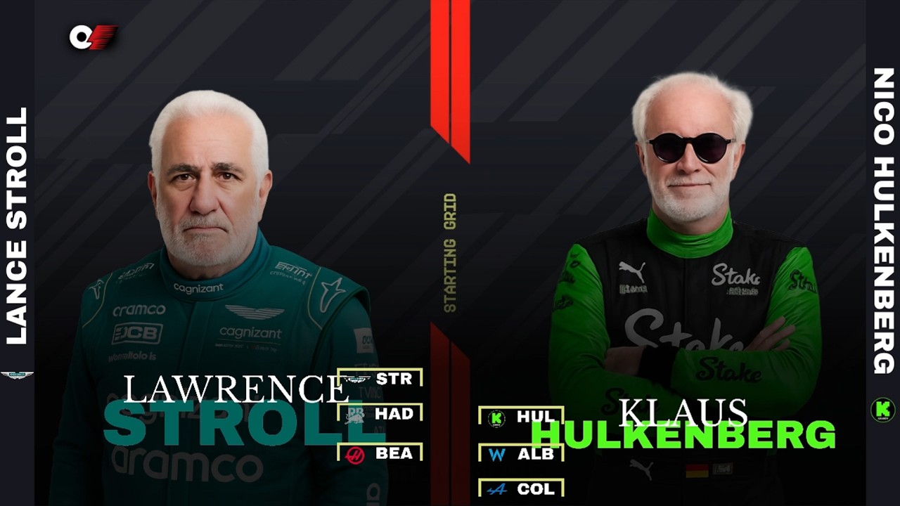 F1 2025 Starting Grid But It’s Their DAD!!