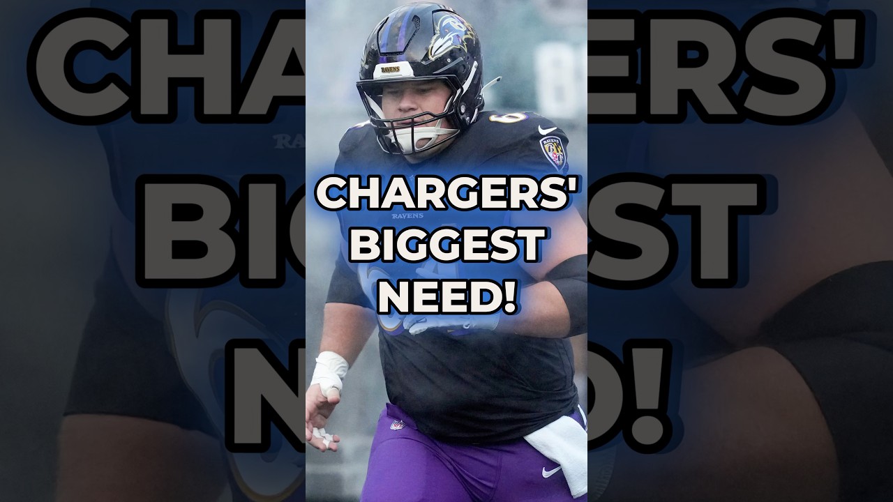 Chargers BIGGEST NEED In The 2026 NFL Offseason #chargers #nfl #shorts