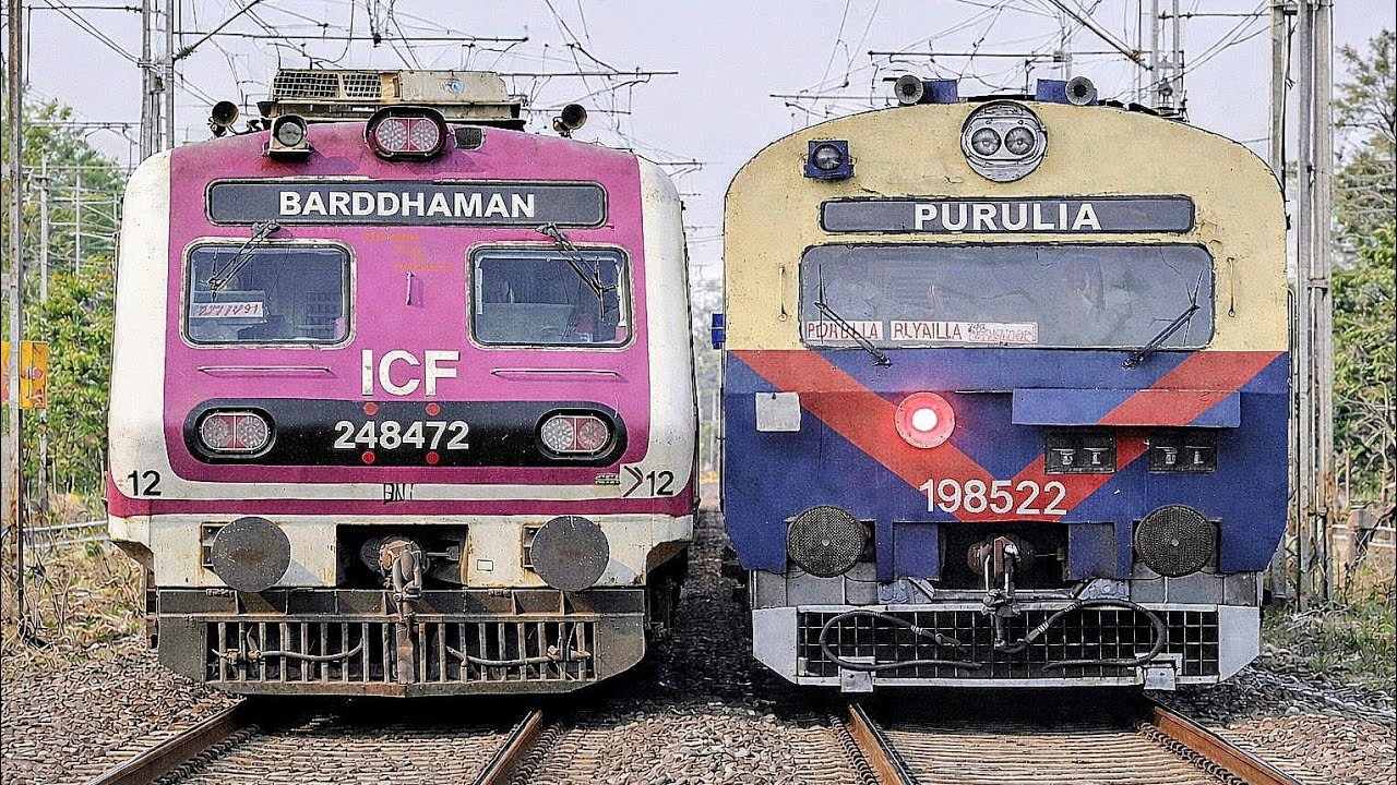Epic Local Train Gathering! Various EMU & MEMU Trains in One Frame | Indian Railways