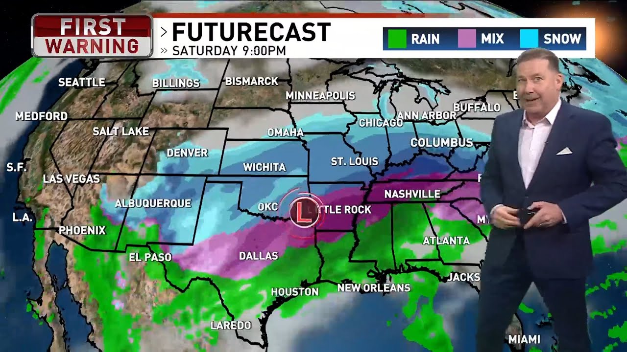 Potential snow storm heading towards Central Ohio this weekend
