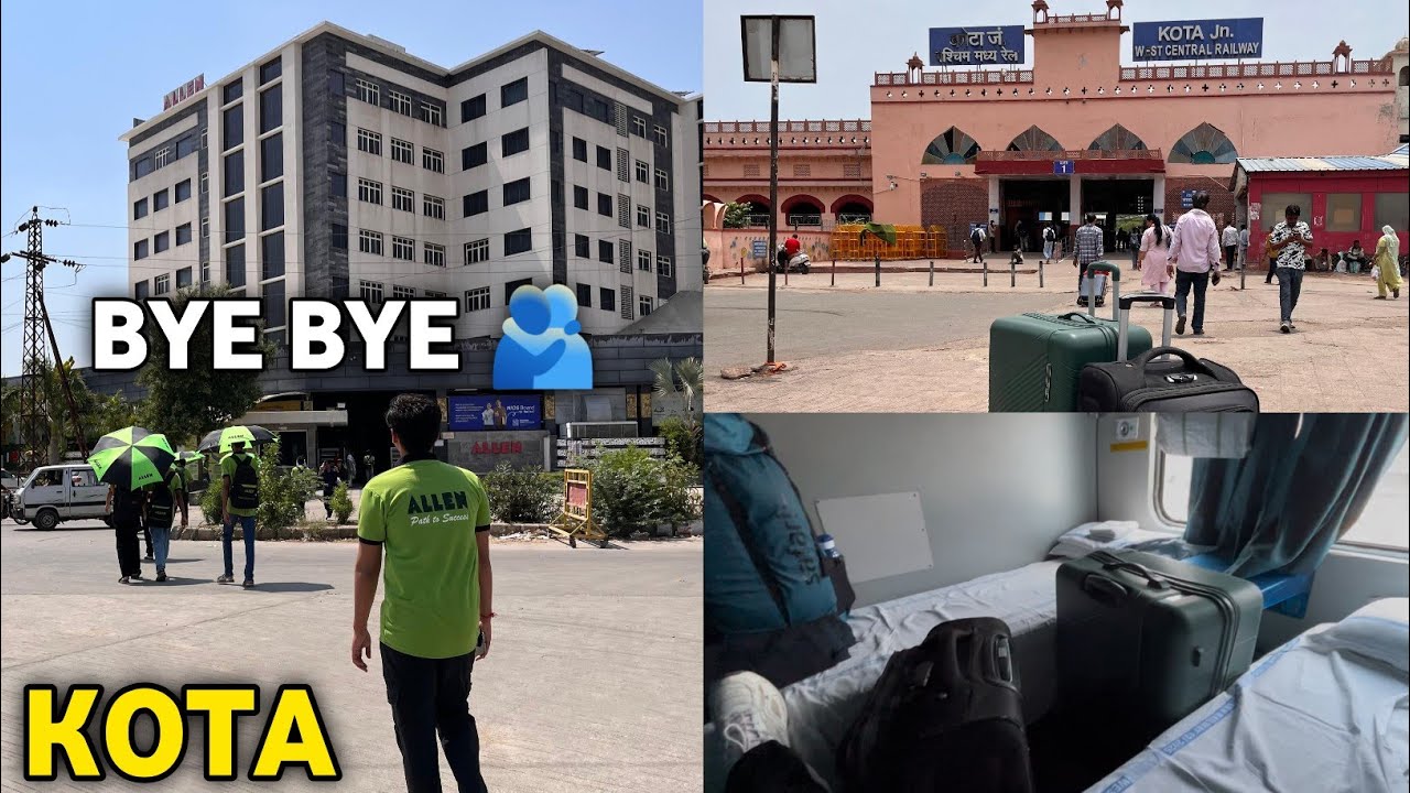 My Last Day In Kota Vlog 🥺 Neet Aspirant Allen Kota Classroom Student | My Last Video In Kota #neet 