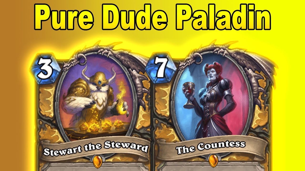 NEW Pure Dude Paladin Has So Much Potential On The Ladder! Castle Nathria | Hearthstone