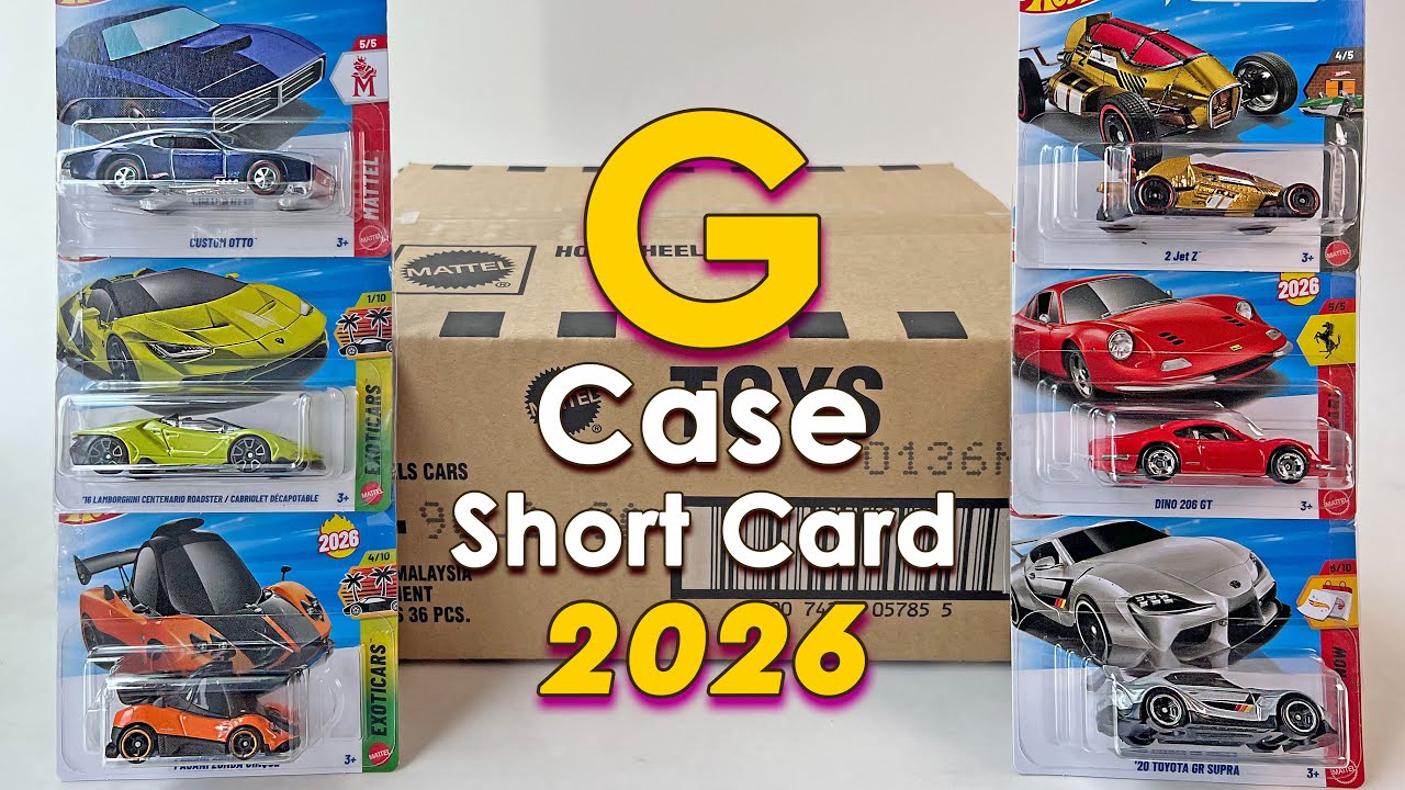 Hot Wheels 2026 Unboxing Case G (STH & RTH Found!!)