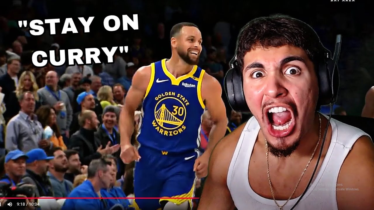 CURRY PUT THEM TO SLEEP?! Warriors Hater Reacts To Warriors vs Thunder Full Game Highlights