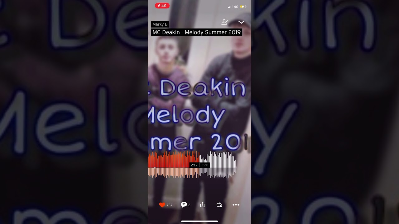 MC Deakin - melody summer 2019