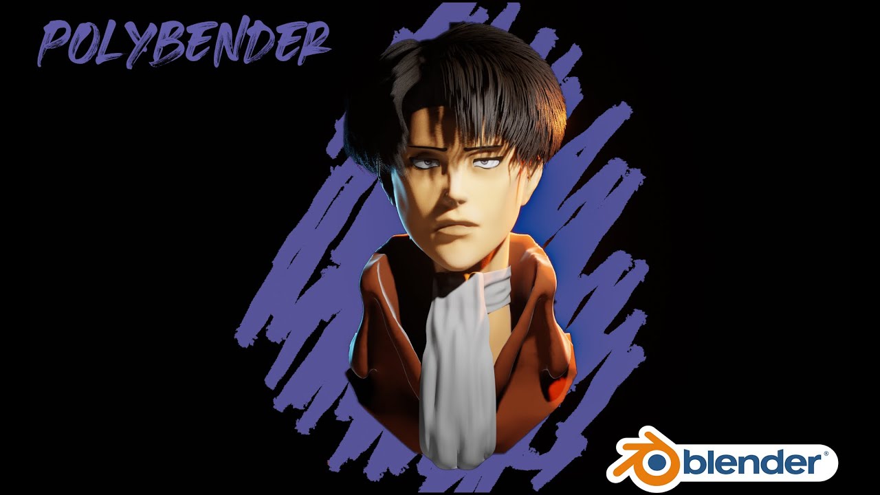Levi Ackerman Blender 2.9