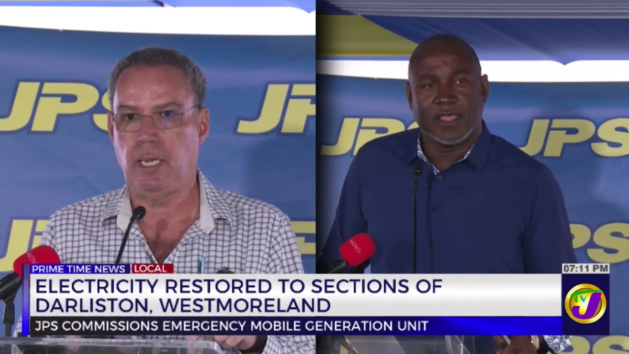 Electricity Restored to Sections of Darliston, Westmoreland | TVJ News