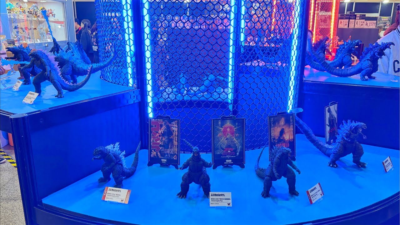 EPIC S.H. MonsterArts Godzilla Display at Tamashii Nations Taipei Gallery | LIVE Showcase 🤯