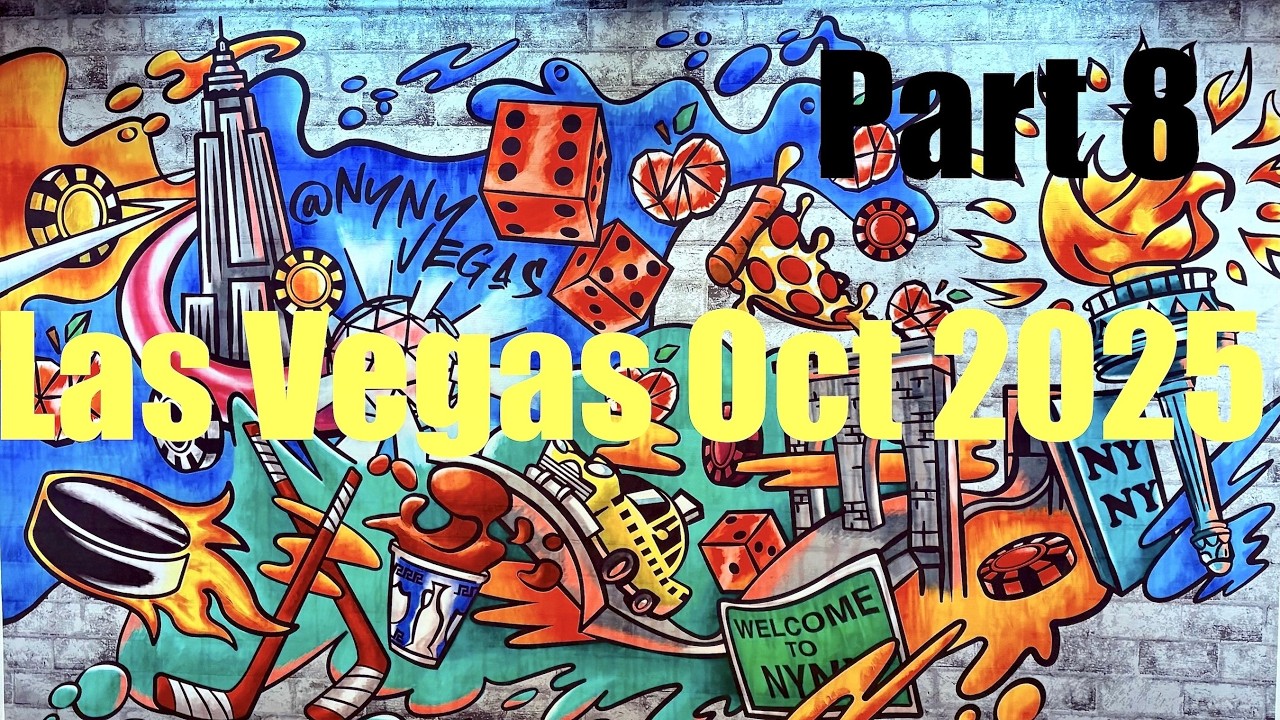 Vegas Vlog - октябрь 2025 г. - Часть 8 - Наш первый Handpay!! Остров Эллис, Тоскана, Cosmo и NYNY.
