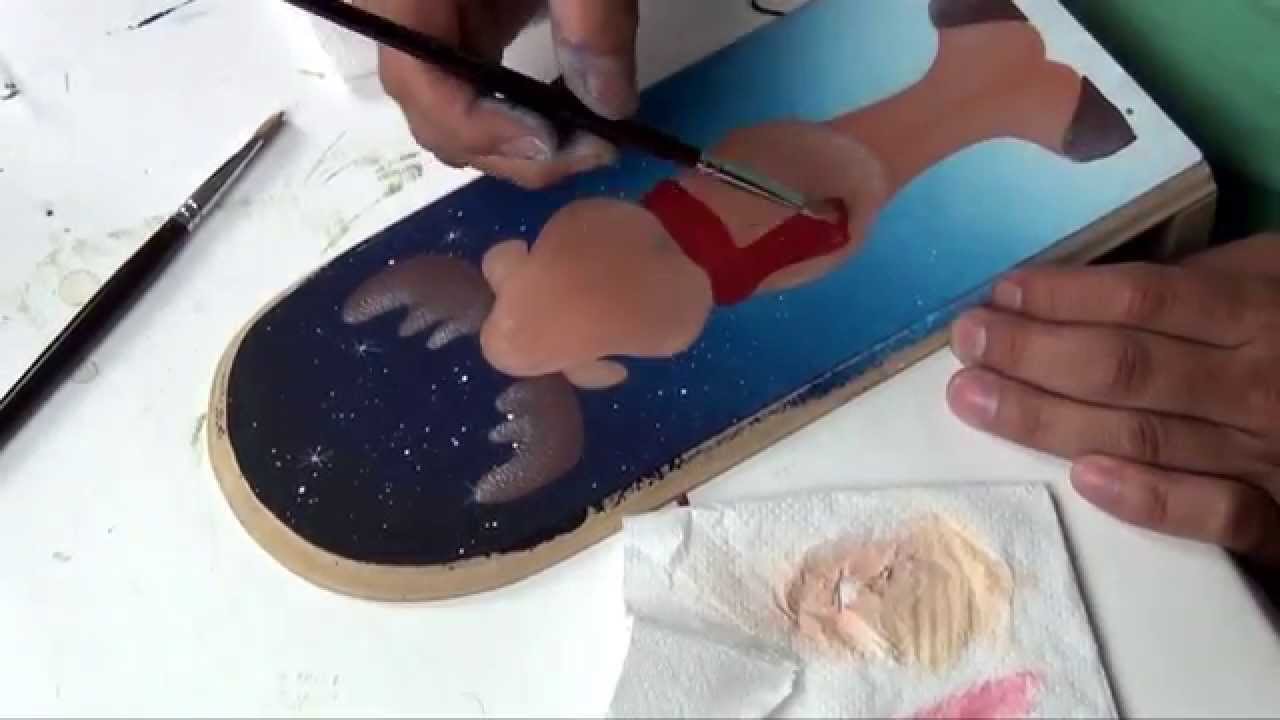 Como pintar un reno navideño (2/4)