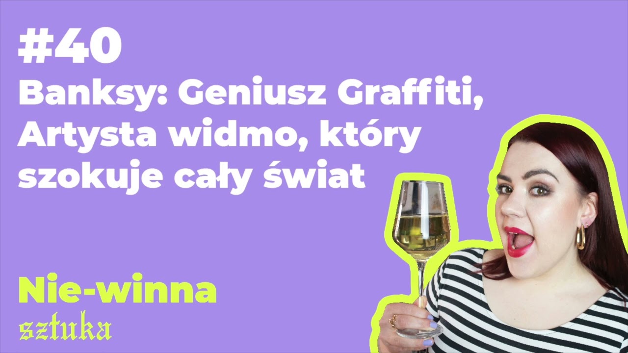 40. Banksy: Geniusz Graffiti, Artysta widmo, kt&oacute;ry szokuje cały świat.
