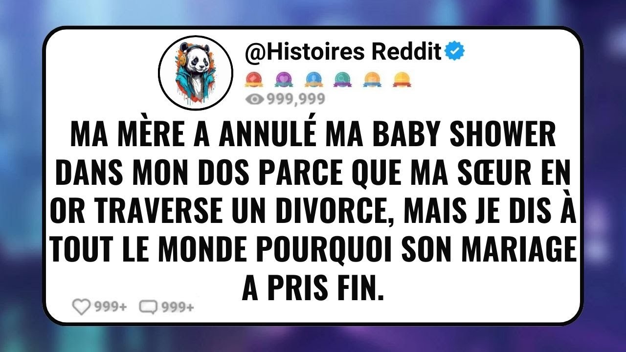 Ma Mère a Annulé Ma Baby Shower Dans Mon Dos Parce Que Ma Sœur En or Traverse Un Divorce