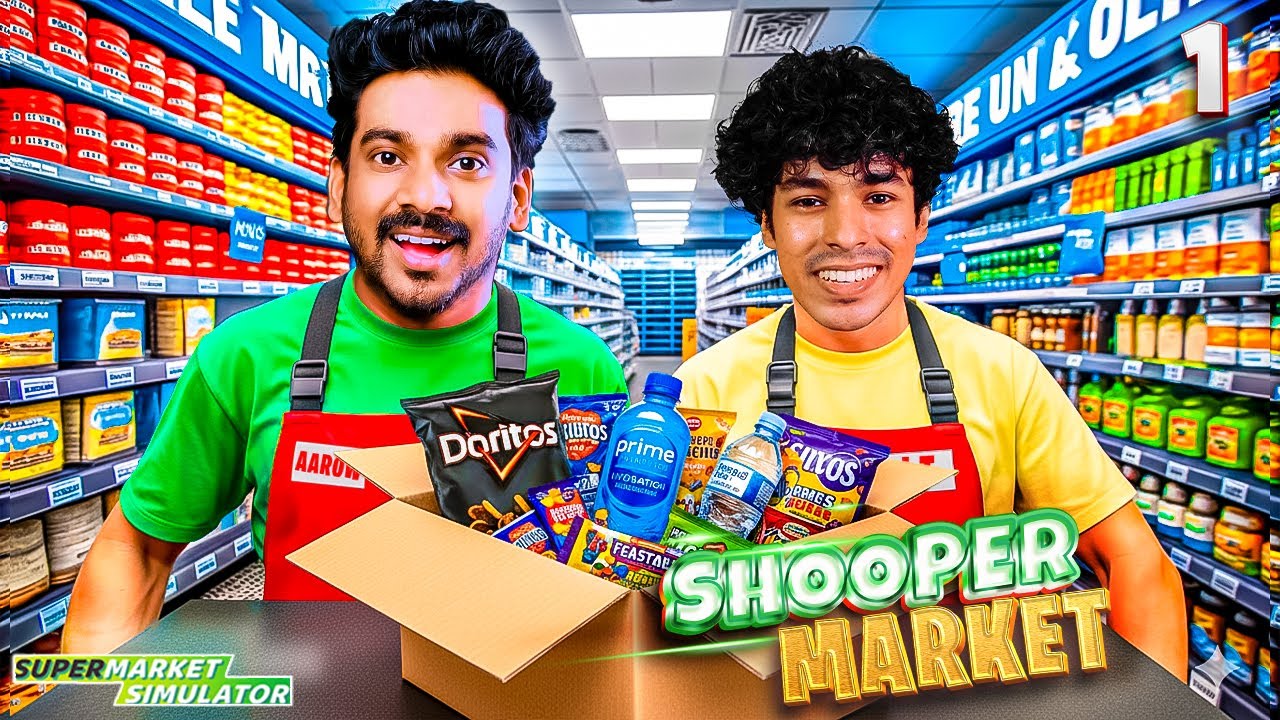 We OPENED A NEW SUPERMARKET...🏪| Supermarket Simulator