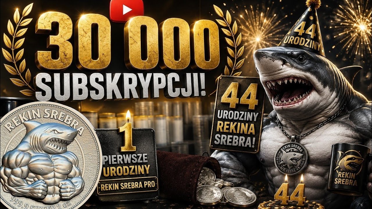 30k subskrypcji, Pierwsze Urodziny Rekin Srebra PRO, 44 Urodziny Rekin Srebra