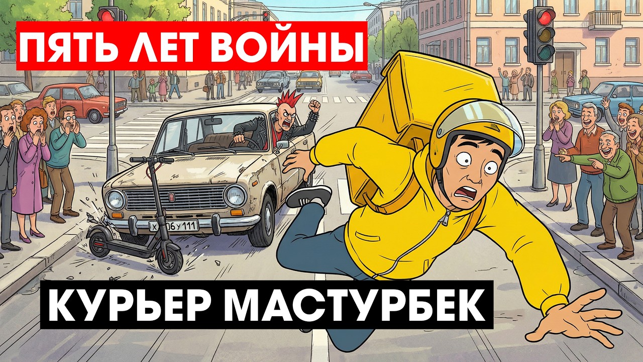 Пять Лет Войны - Курьер (Oi Street Punk Crossover Thrash)