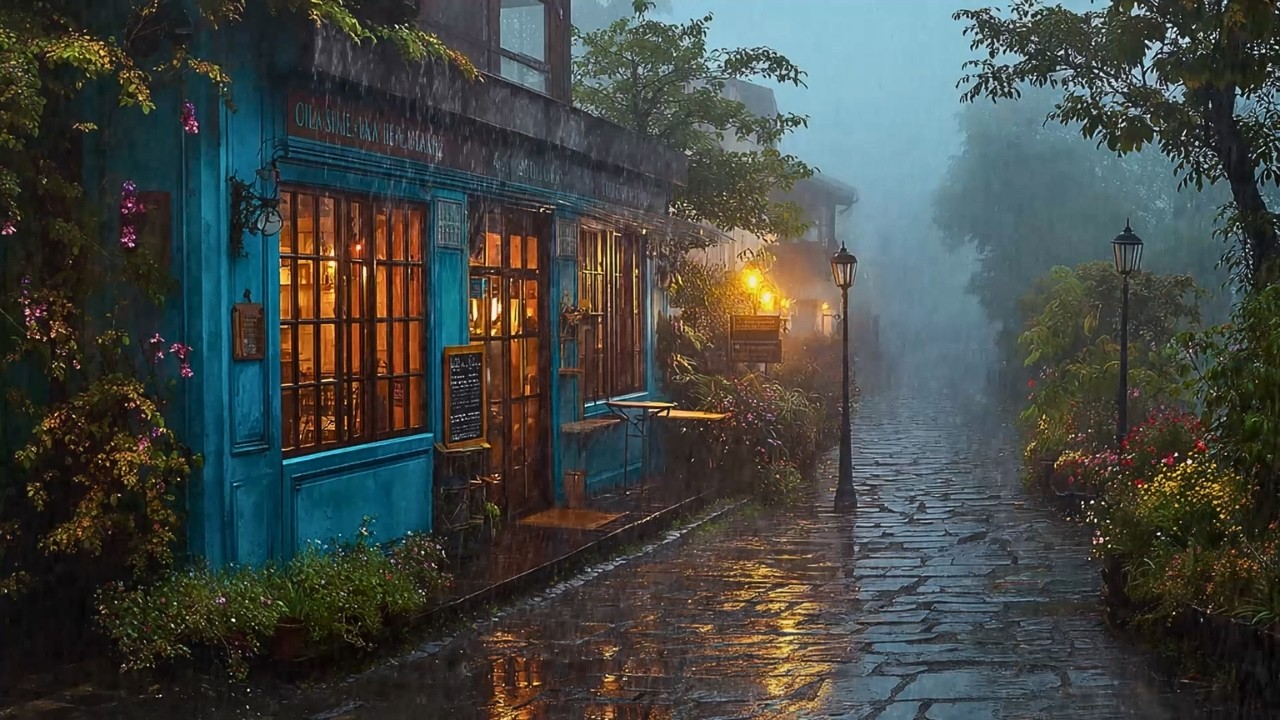 Lluvia Relajante Sin Anuncios para Dormir Profundamente - Sonidos Naturales para un Sueño Reparador
