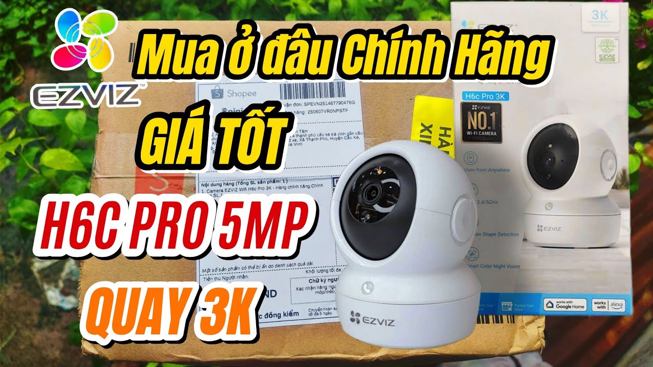 Mua Camera Ezviz H6C Pro 3K Chỉ Hơn 400K | Review Chi Tiết Có Đáng Tiền Không?