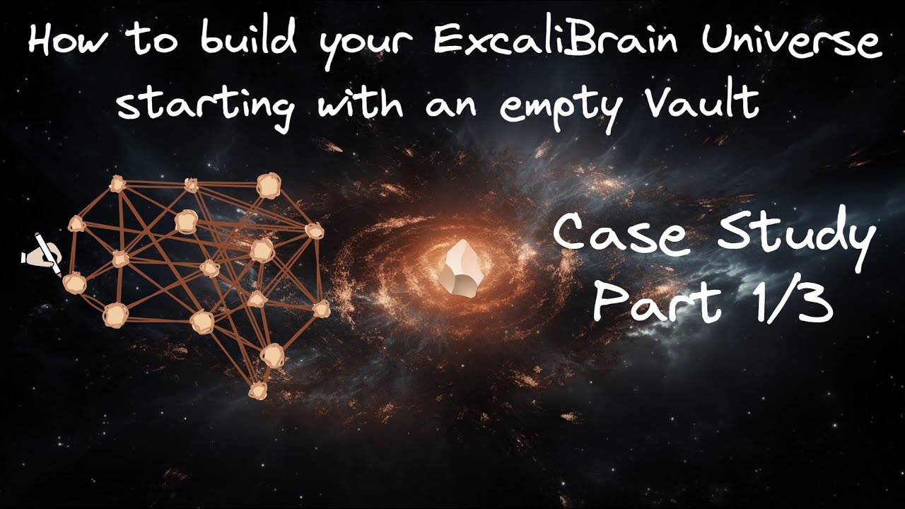 Начало работы с ExcaliBrain — запуск из пустого хранилища Obsidian Vault (часть 1 из 3)