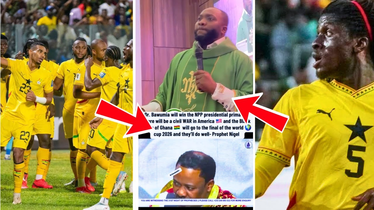 GHANA 🇬🇭 BLACKSTARS vs SPAIN 🇪🇸 IN 2026 WORLD CUP FINALS- PROPHETS REVEAL