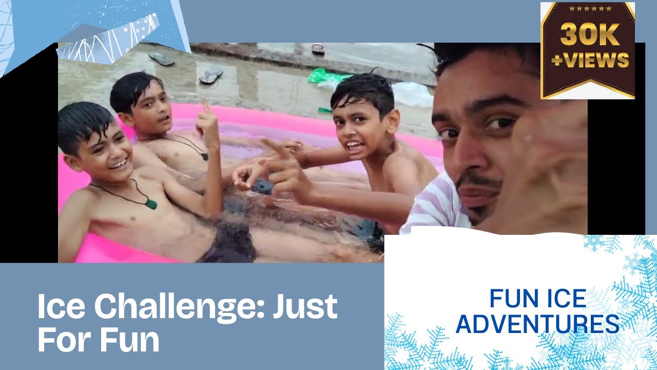 Ice challenge just for Fun❄