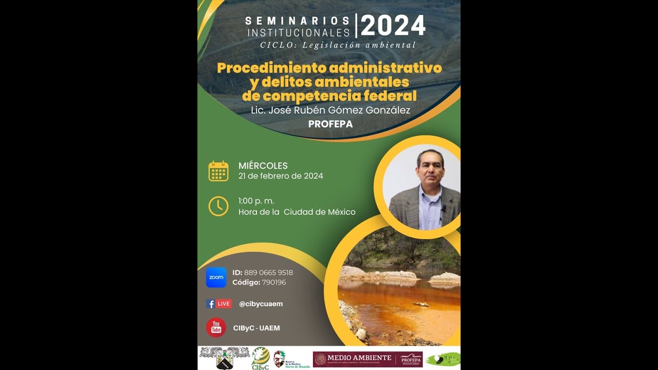 Procedimiento administrativo y delitos ambientales de competencia federal Lic. Rubén Gómez  PROFEPA