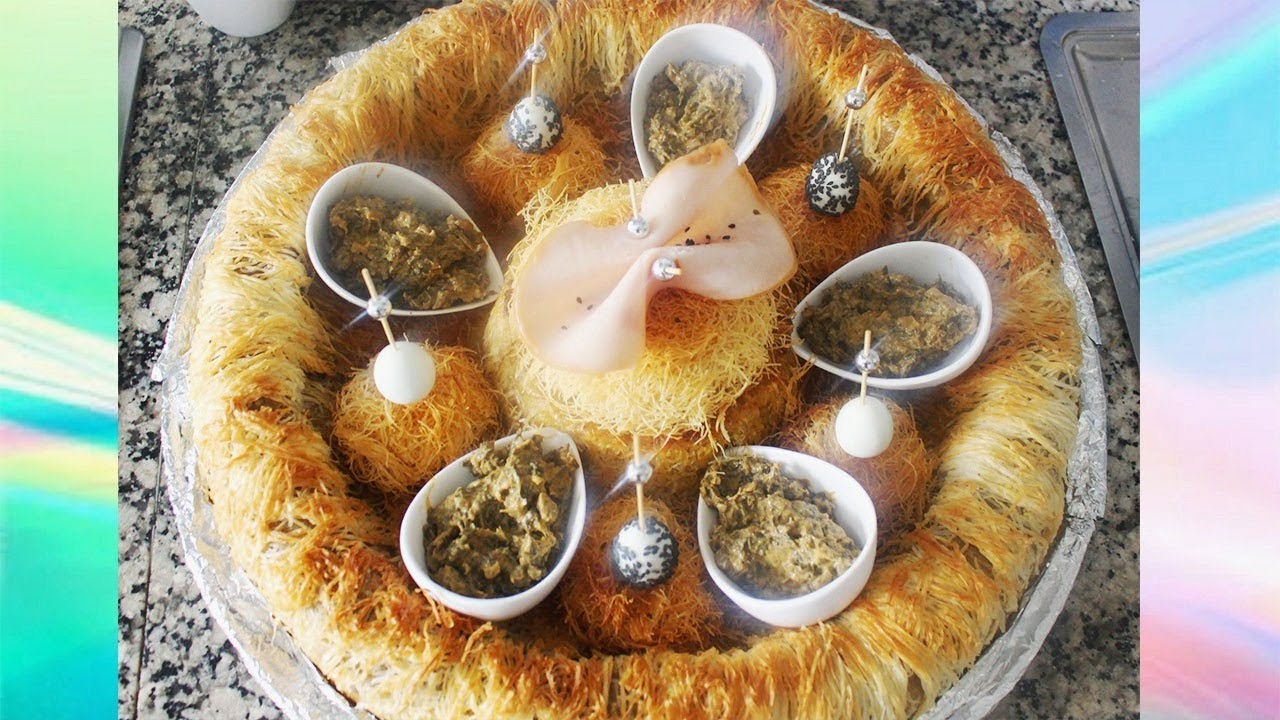 جدييييد بسطيلة راااقية  في المول العجيب بحشوة لذيييذة جدا /pastilla marocaine.