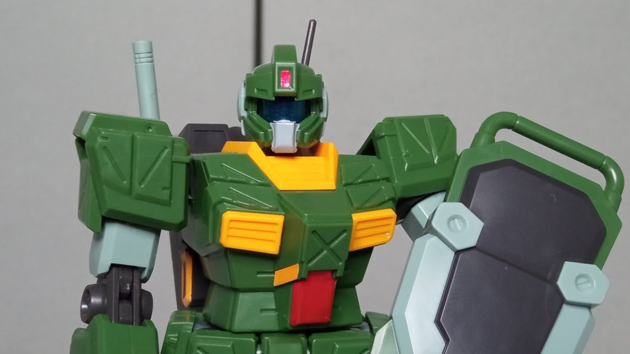 gundam rgm-79fp gm striker hg 1/144 bandai unboxing build stop motion mote con huesillo nomas 𓅪
