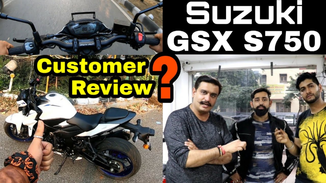 Riding GSX S750 with customer review of NCR MOTORCYCLES Rummy bhai, Goldy bhaiya & ENGINEER SINGH