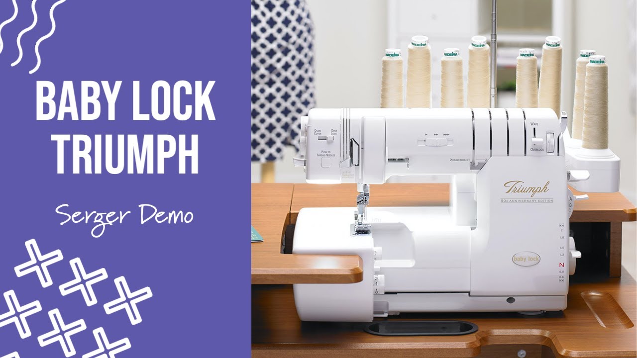 Baby Lock Triumph Demonstration