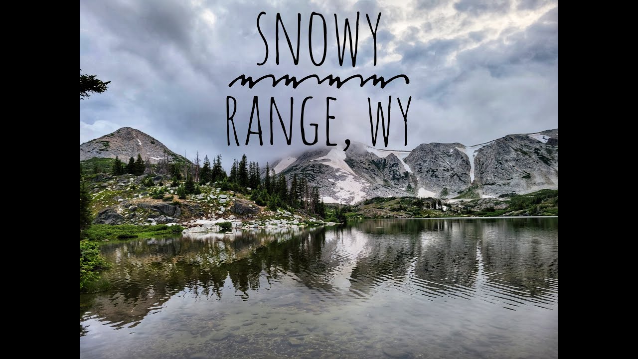 Escaping the heat: Snowy Range Wyoming