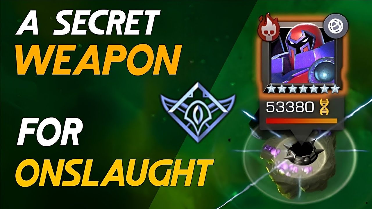 How to EASILY defeat Onslaught (A Secret Weapon) - Marvel Contest of Champions