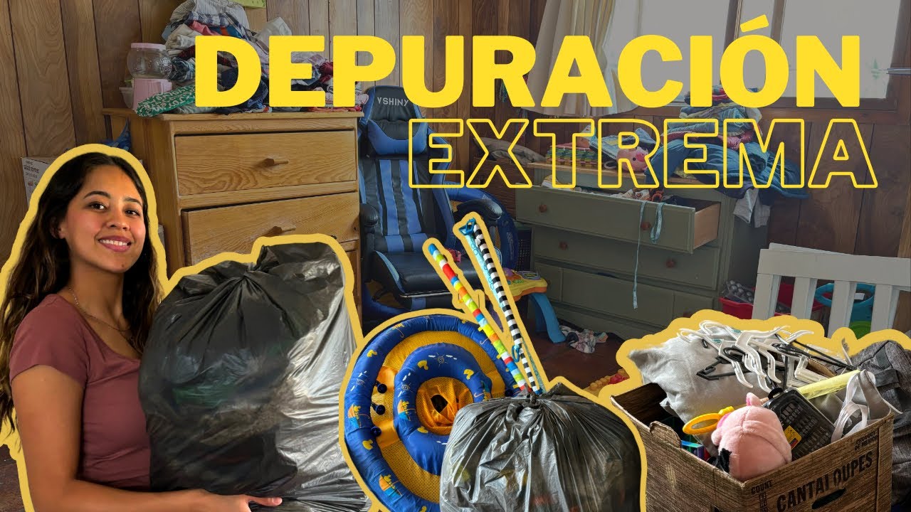 Depuración Extrema en Solo 48 Horas + limpieza | Habitación infantil #amadecasa #limpieza