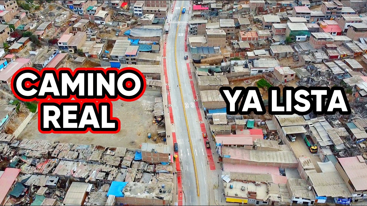 🎉 ASÍ QUEDÓ LA NUEVA AV. CAMINO REAL | Nueva Rinconada
