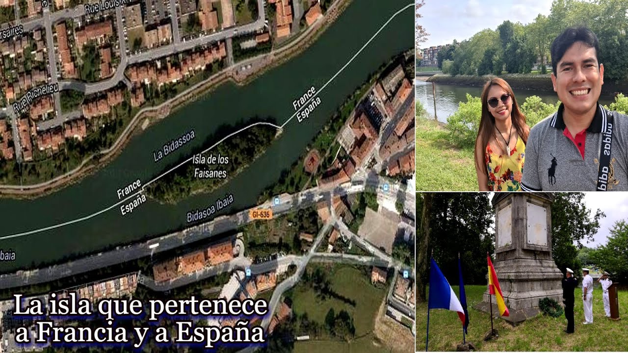 La isla que cambia de nacionalidad cada seis meses (Isla de los faisanes, Francia y España)