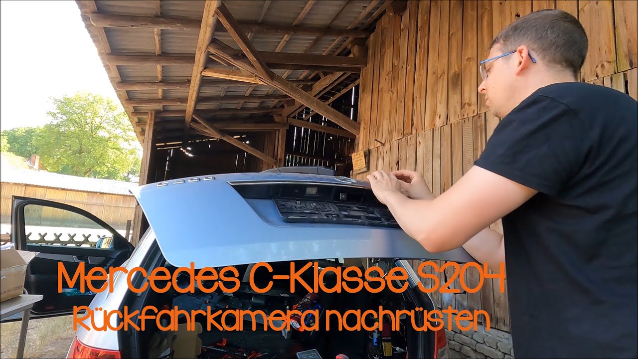 Mercedes Benz C Klasse T Modell S204 Rückfahrkamera nachrüsten
