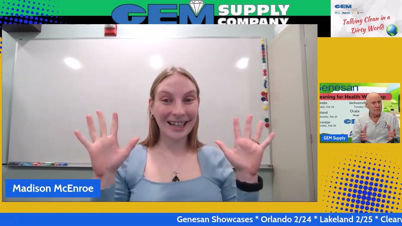 250+ Year Old Company * Cleaning for Health with Genesan @GEMSupply Showcases
