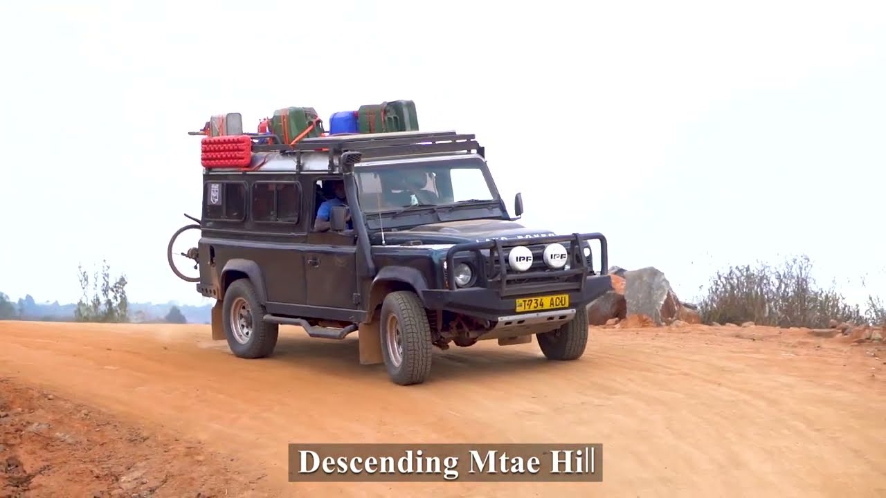 Descending steep with sharp turns Hill of Mtae (Lushoto-Tanga )