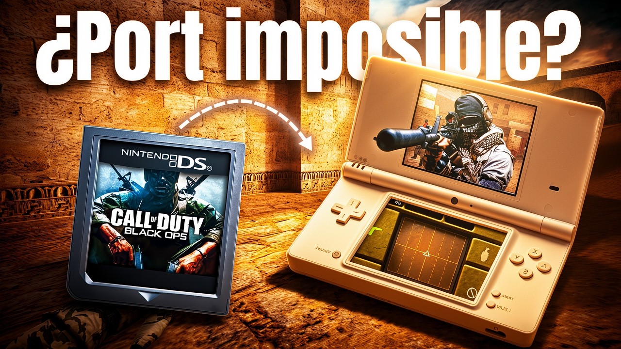 ¿Cómo lograron hacer Call of Duty en Nintendo DS?