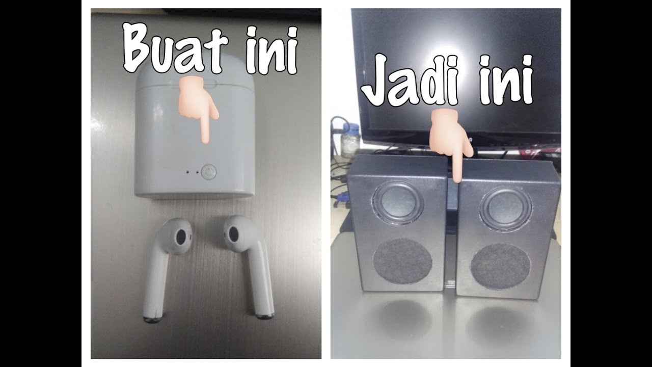 DIY Speaker Bluetooth TWS (True Wireless Stereo) Dual Speaker