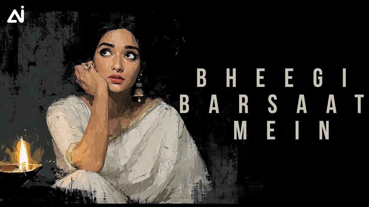 Bheegi Barsaat Mein– AI x Human Romantic Hindi Song | Soulful Male Love Anthem