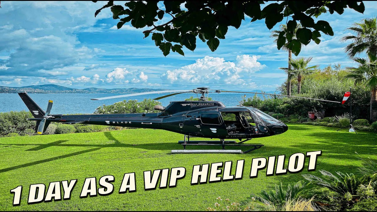 HELICOPTER VIP PILOT AROUND FRANCE AS350