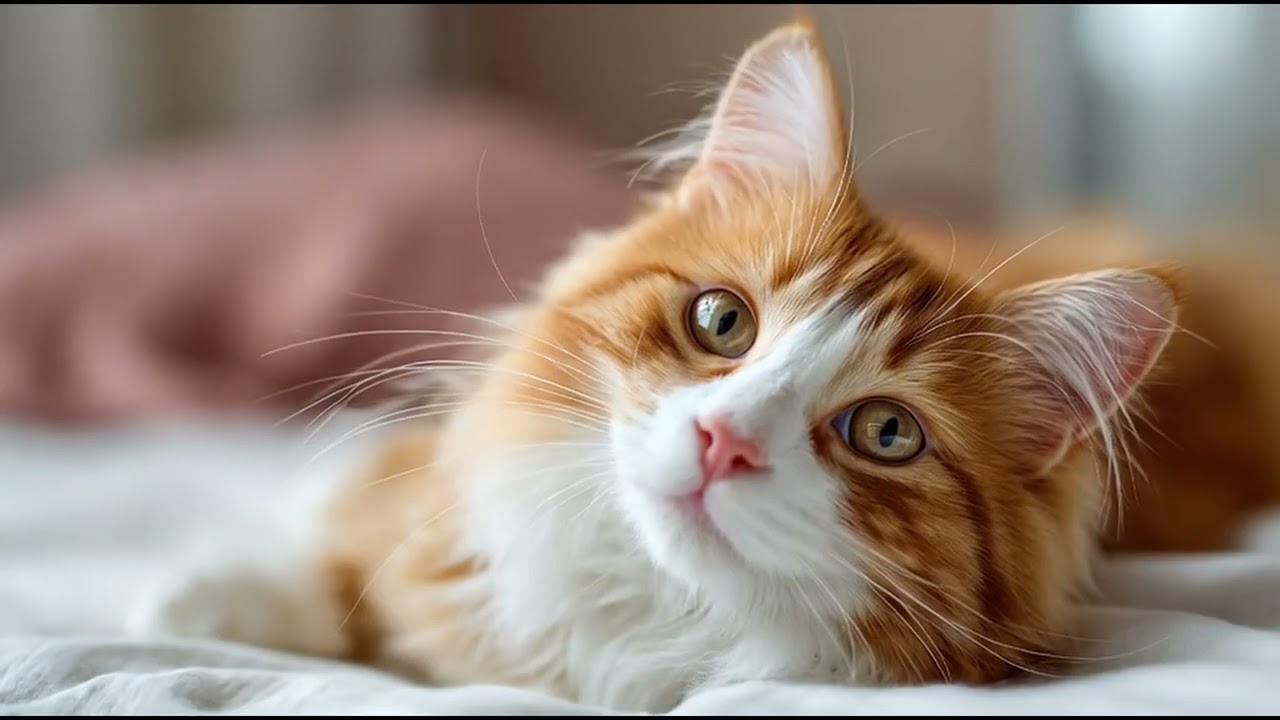 Playlist(cat purring) - Adorable Cat Cuddles in Sunlight 🌞🐱