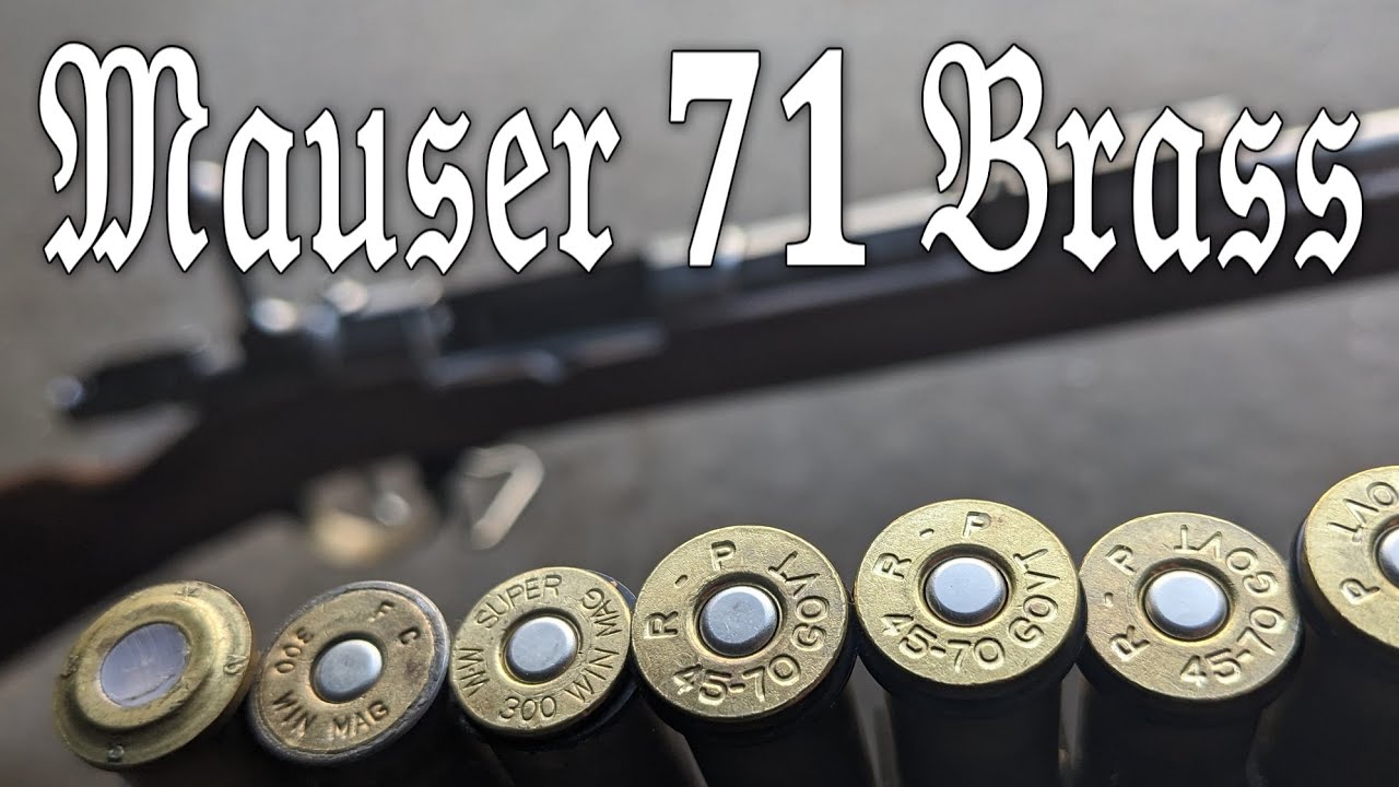 Эксперименты по изготовлению латуни Mauser калибра 11 мм/.43