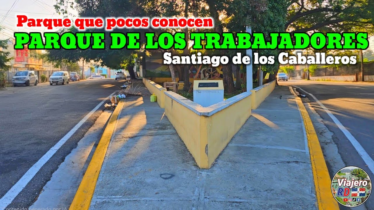 Parque de los Trabajadores de Santiago está totalmente destruido por culpa de los angelitos