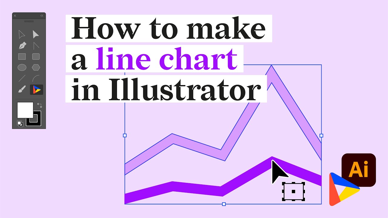 Learn how to make an editable LINE CHART in Illustrator | Datylon Chart Maker Tutorial [2022]