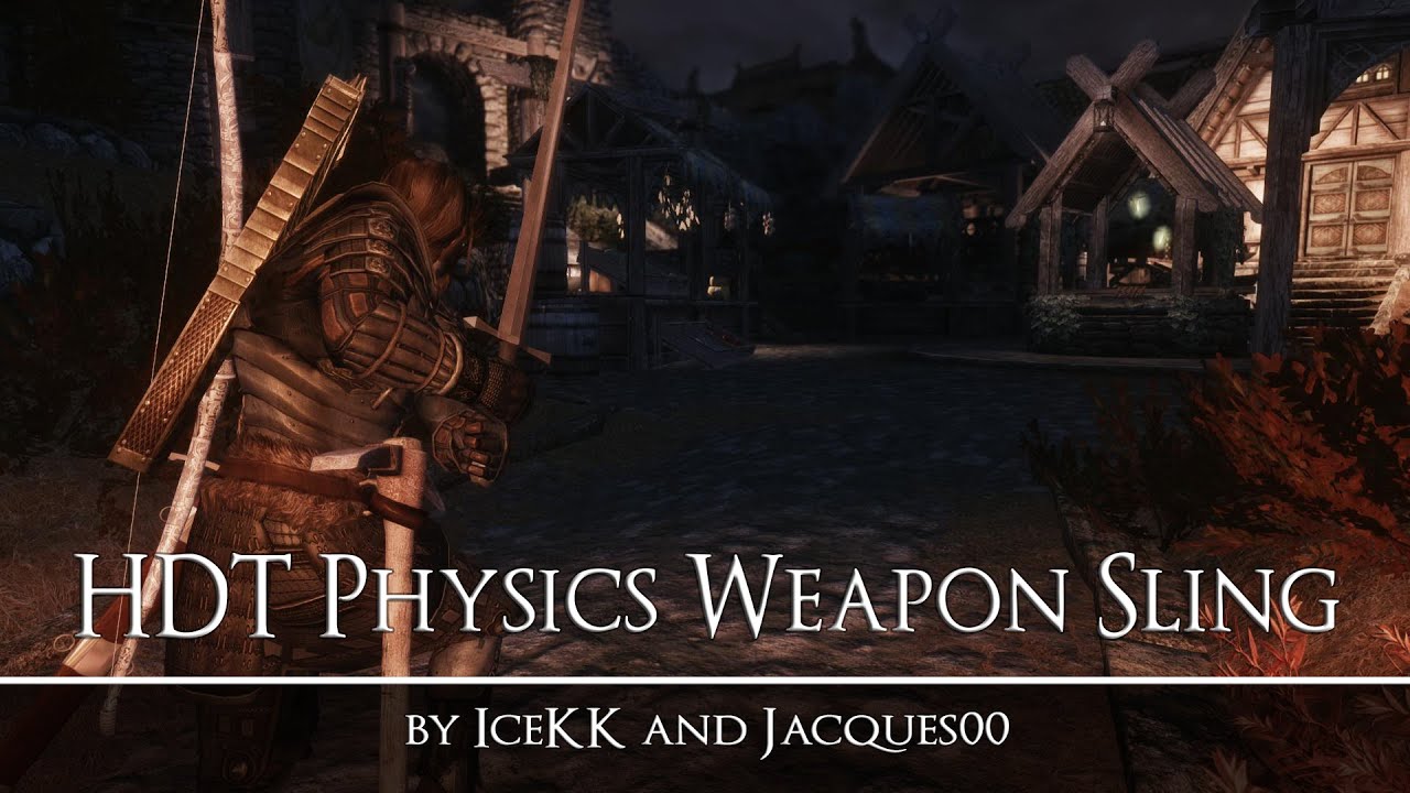 HDT Physics Weapon Sling - The Elder Scrolls V Skyrim - Mod Spotlight