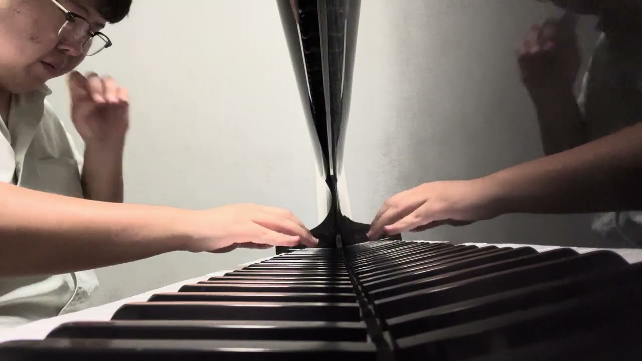피아노 연습실에서 살아남기... 대학생의 무편집 연습로그 / College student practicing piano unedited