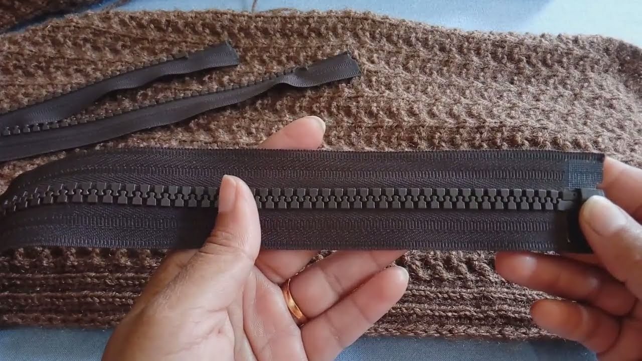 ATTACHING ZIP IN SWEATER ( Part - 6 )