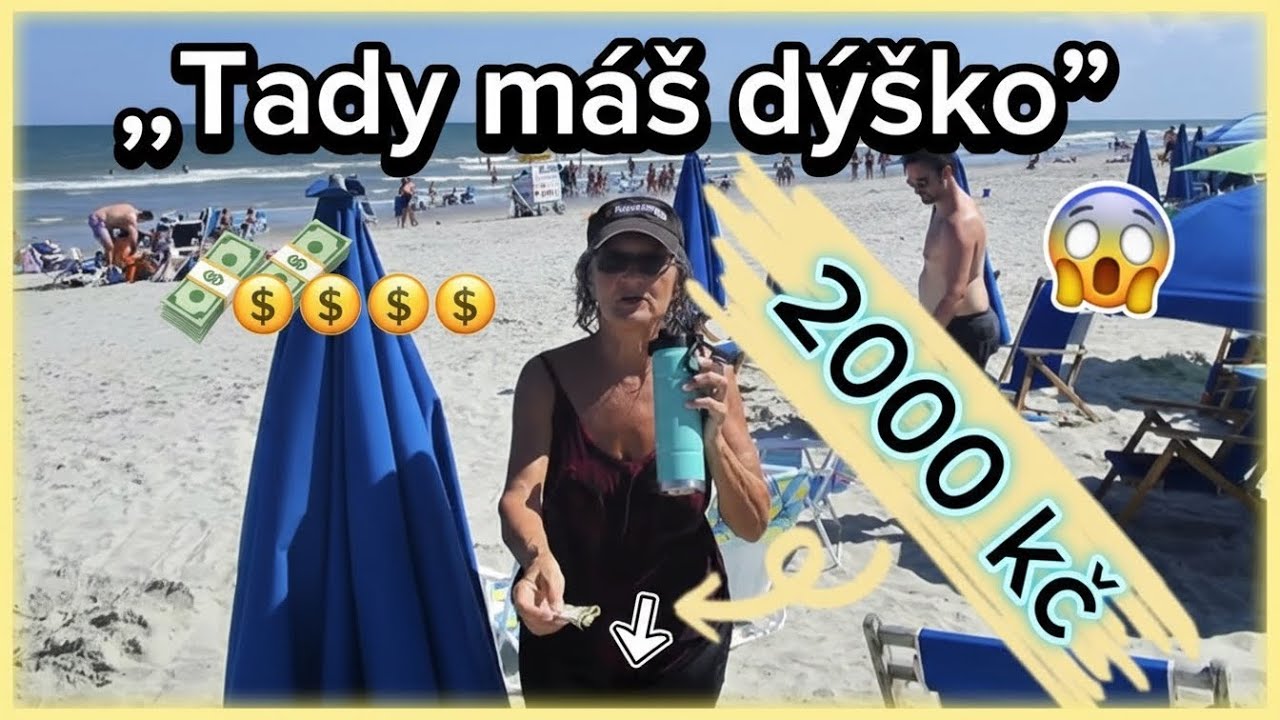 Za t&yacute;den v&iacute;c, než za měs&iacute;c v Česku?? Pr&aacute;ce na pl&aacute;ži v USA 🇺🇸 